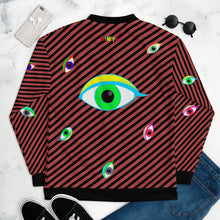 Load image into Gallery viewer, Bomber Jacket  - &quot;All Eyes on Me&quot; Collection
