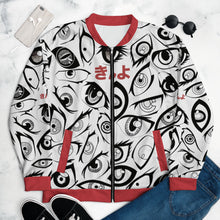 Load image into Gallery viewer, Bomber Jacket - &quot;AnimEyes&quot; Collection
