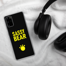 Load image into Gallery viewer, Samsung Phone Case - &quot;Dark Sassy Bear&quot; Collection
