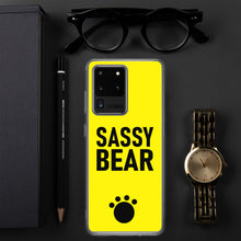 Load image into Gallery viewer, Samsung Phone Case - &quot;Sassy Bear&quot; Collection
