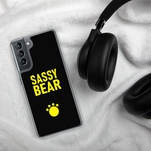 Load image into Gallery viewer, Samsung Phone Case - &quot;Dark Sassy Bear&quot; Collection
